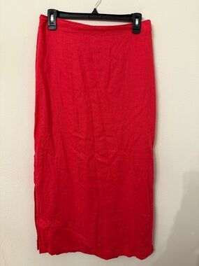 GAP Bright Redish pink Maxi Skirt
